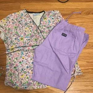 Scrub set (purple)